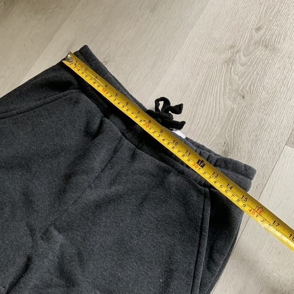 Echo Sweat pants size M gray drawstring pockets logo embroidered - Picture 5 of 14